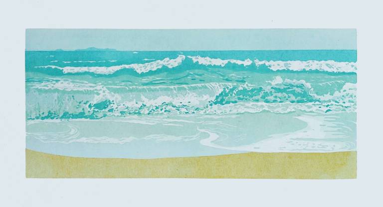 Breaking Waves, Porthselau - Clare Ransom