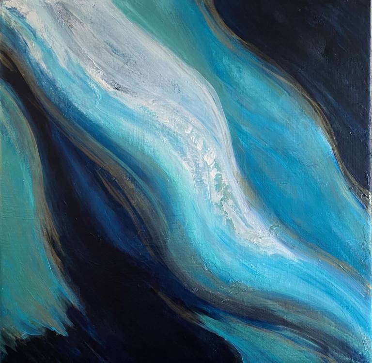 Abstract Oceanscape IV - Jasmine Estelle Greaves