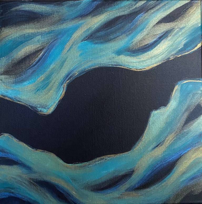 Abstract Oceanscape V - Jasmine Estelle Greaves