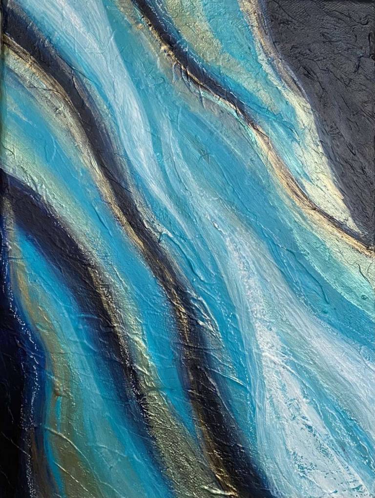 Abstract Oceanscape VII - Jasmine Estelle Greaves