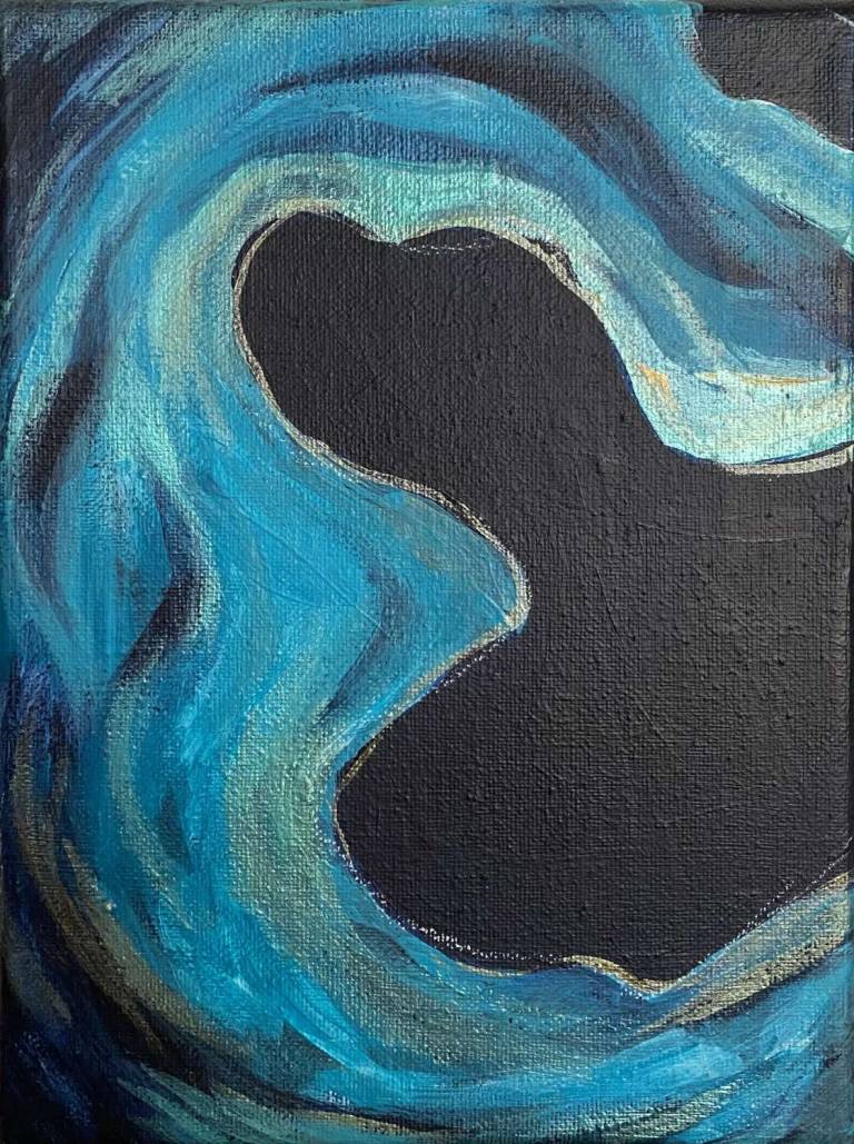 Abstract Oceanscape VIII - Jasmine Estelle Greaves