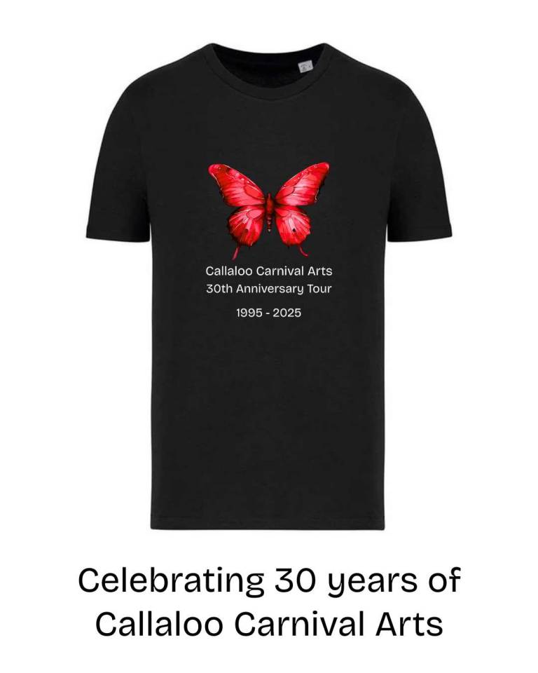 Callaloo Carnival Arts 30 Years Print T-shirt - Jasmine Estelle Greaves