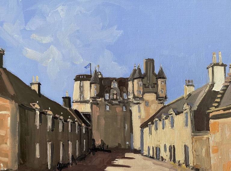 Castle Fraser Courtyard - SOLD - John O'Neill