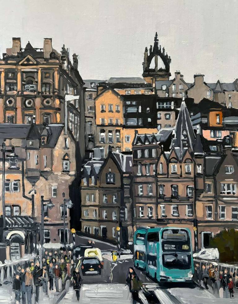 Buses in Edinburgh - SOLD - John O'Neill