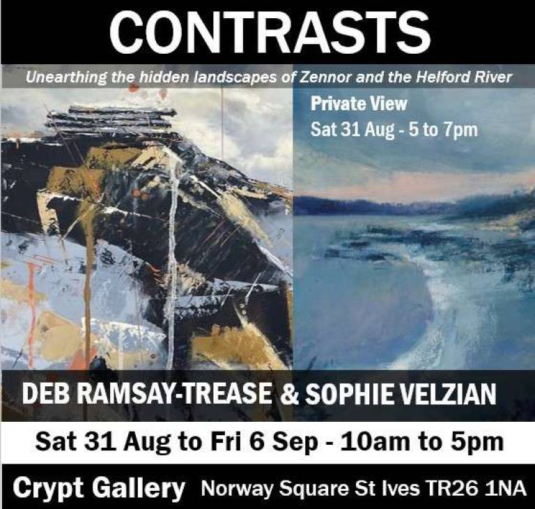 Contrasts - unearthing the hidden landscapes of Zennor and the Helford River - 