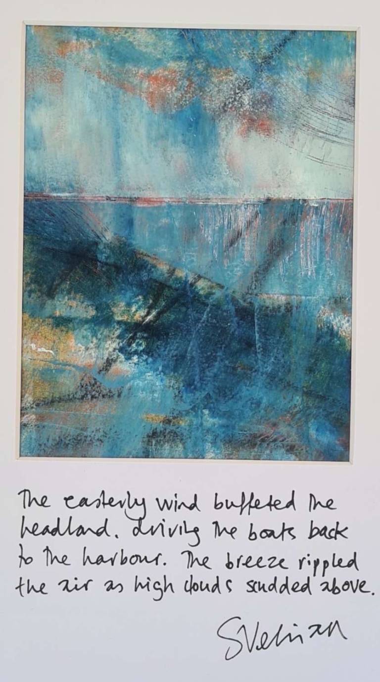 The easterly wind buffeted the headland - Sophie Velzian