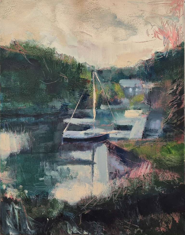 Soft light creekside, Port Navas - Sophie Velzian