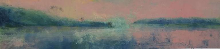 Swimming in pink, Grebe - Sophie Velzian