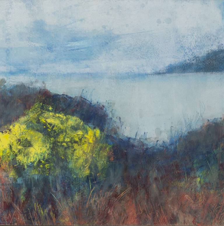 A pop of gorse, Helford River - Sophie Velzian