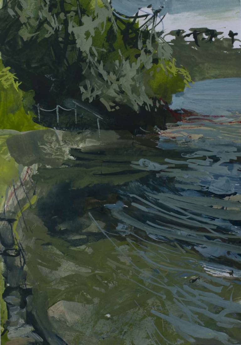 Steps down to the creek - Sophie Velzian