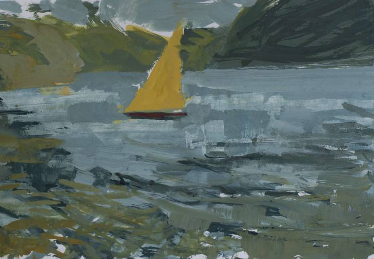 A yellow sail - Sophie Velzian