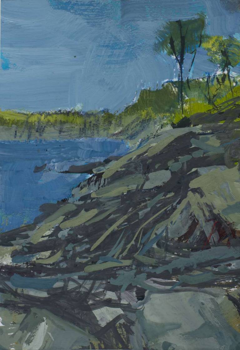 Sunbaked rocks, Durgan - Sophie Velzian