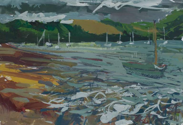 The disappearing boat - Sophie Velzian