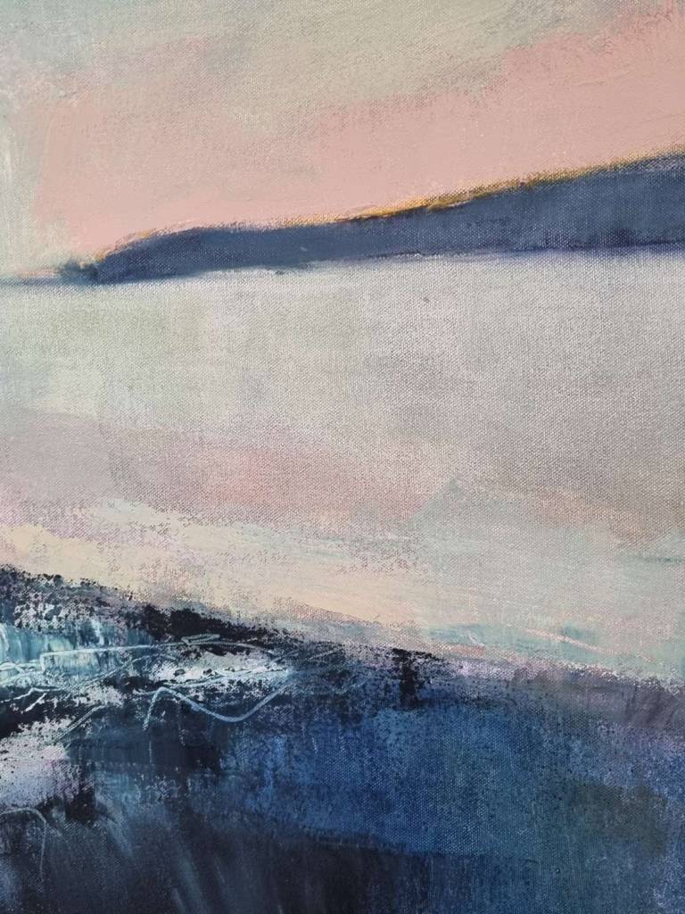 Reflections, early morning low tide, Durgan - Sophie Velzian