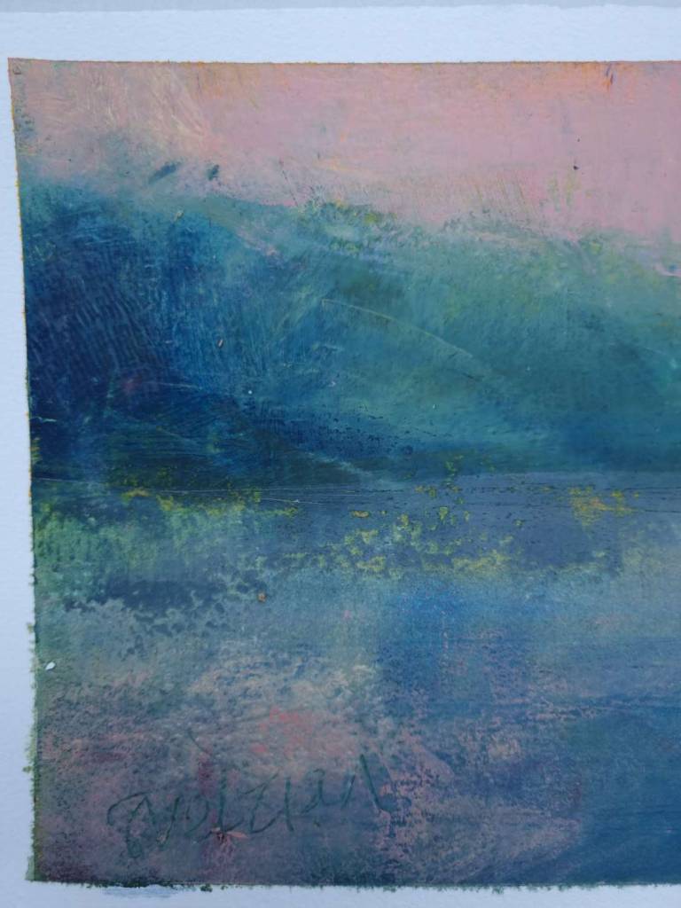 Swimming in pink, Grebe - Sophie Velzian
