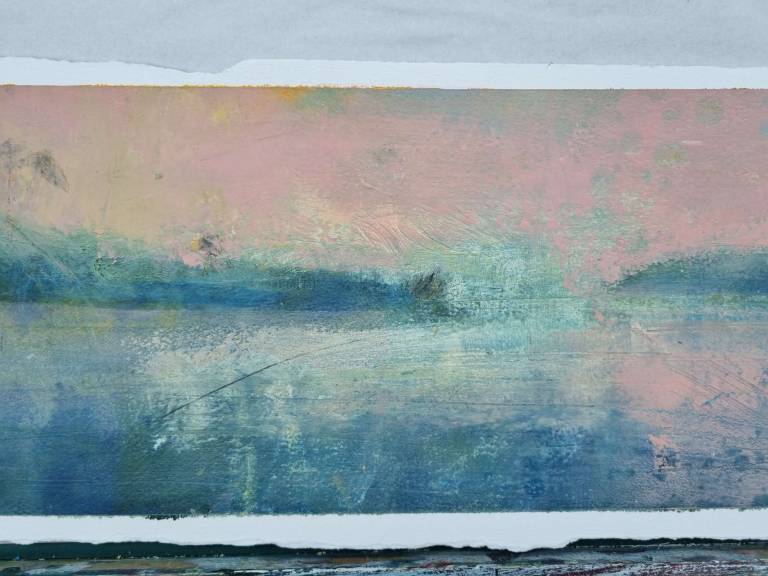 Swimming in pink, Grebe - Sophie Velzian