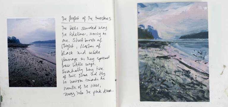 The flight of the turnstones - Sophie Velzian