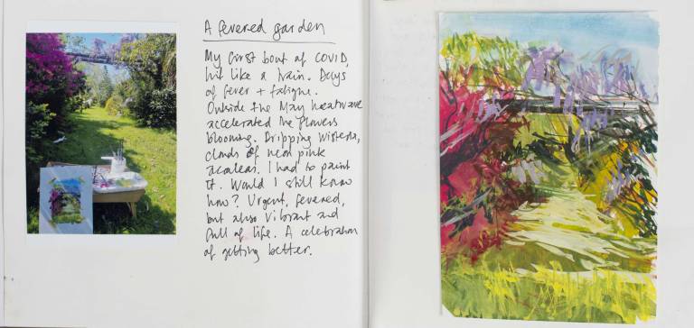 A fevered garden - Sophie Velzian