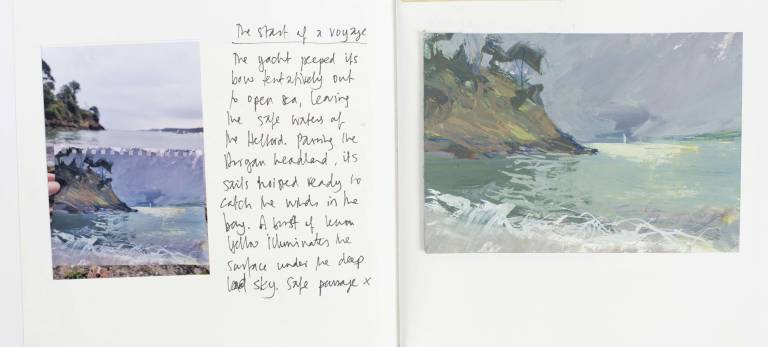 The start of a voyage - Sophie Velzian