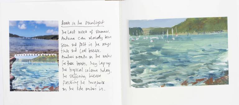 Boats in the sunlight - Sophie Velzian