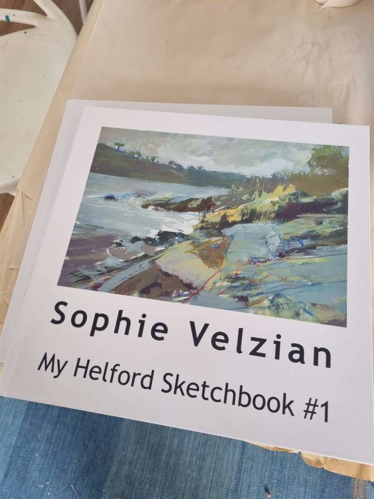 My Helford Sketchbook #1 - Sophie Velzian