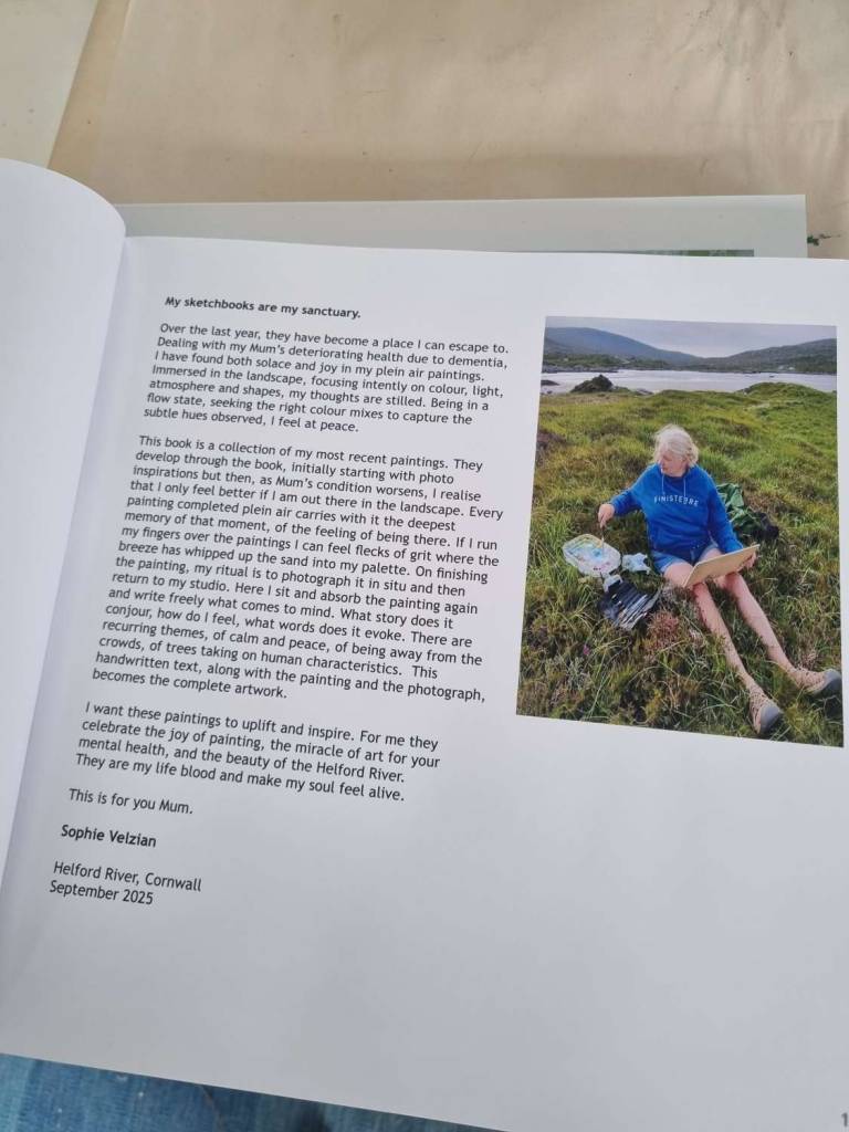 My Helford Sketchbook #1 - Sophie Velzian