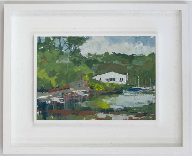 Port Navas Yacht Club, early Autumn - Sophie Velzian