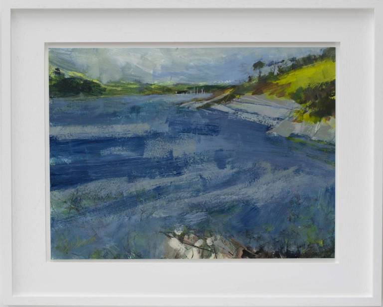 Blue musk and russets - Sophie Velzian