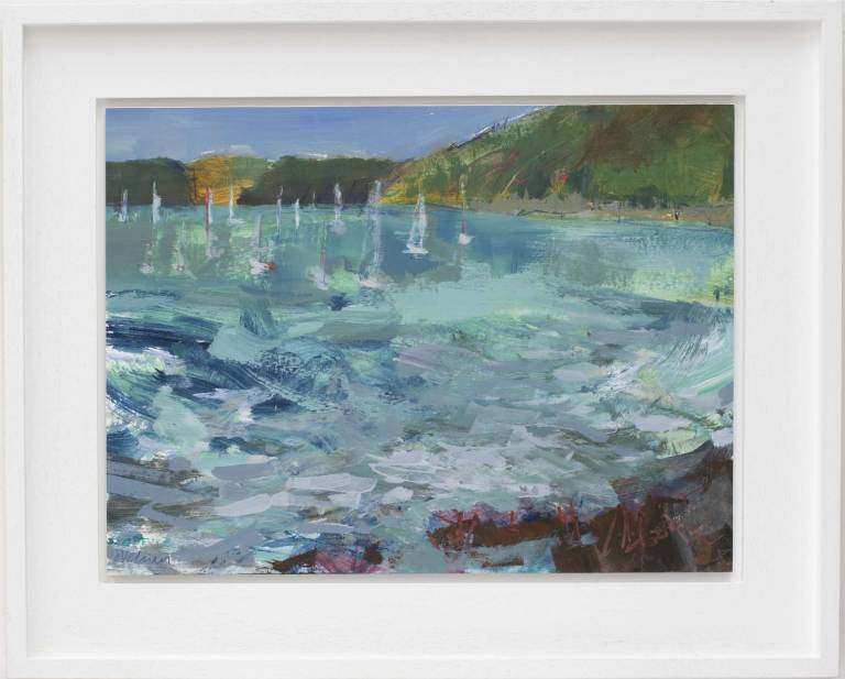 Boats in sunlight, Bar Beach - Sophie Velzian