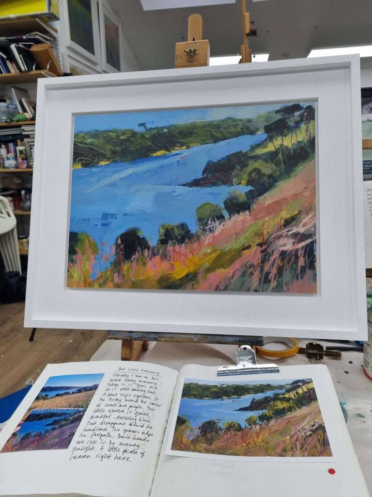 Heatwave river evening - Sophie Velzian