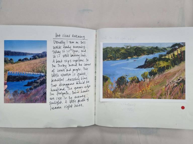 Heatwave river evening - Sophie Velzian