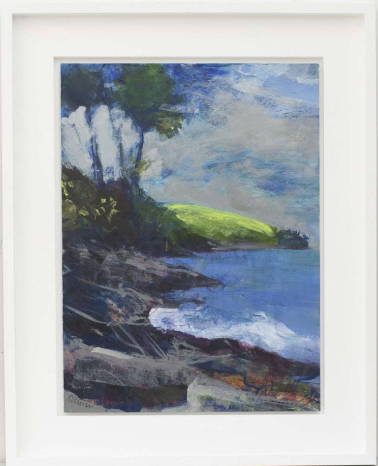 Sun on the hill above Grebe - Sophie Velzian