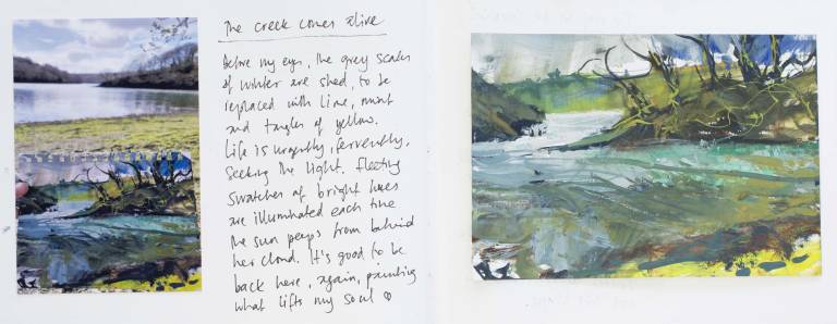 The creek comes alive - Sophie Velzian