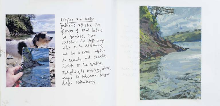 Ripples and rocks - Sophie Velzian