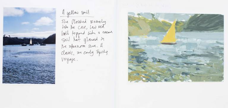 A yellow sail - Sophie Velzian