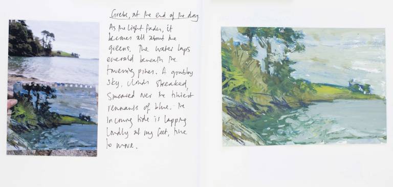 Grebe, at the end of the day - Sophie Velzian