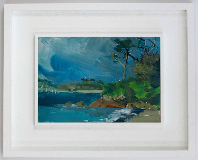 Helford trees over azurite - Sophie Velzian
