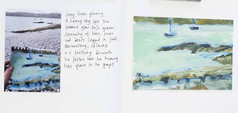 Grey Grebe glowing - Sophie Velzian
