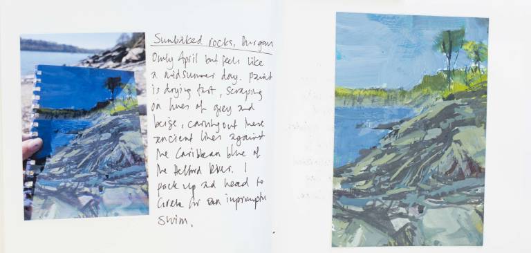 Sunbaked rocks, Durgan - Sophie Velzian