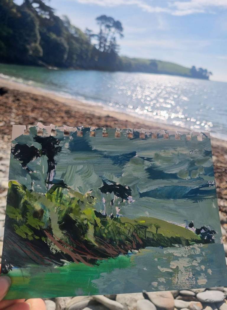 Green gold Grebe - Sophie Velzian