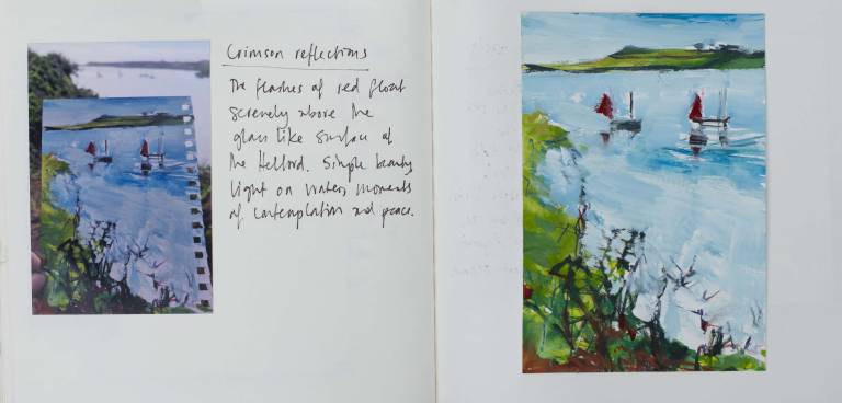 Crimson reflections - Sophie Velzian