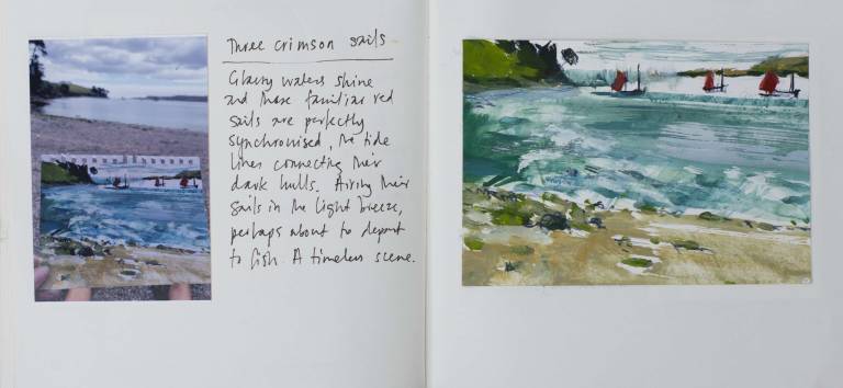 Three crimson sails - Sophie Velzian