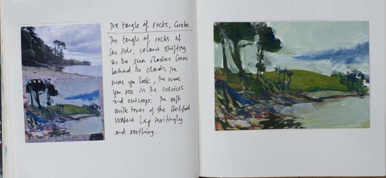 The tangle of rocks, Grebe - Sophie Velzian