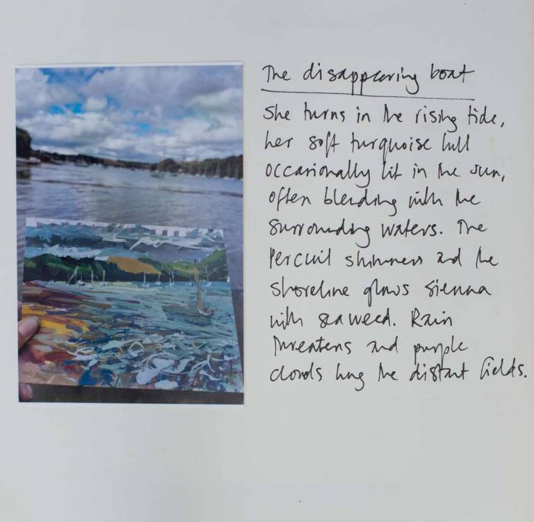 The disappearing boat - Sophie Velzian