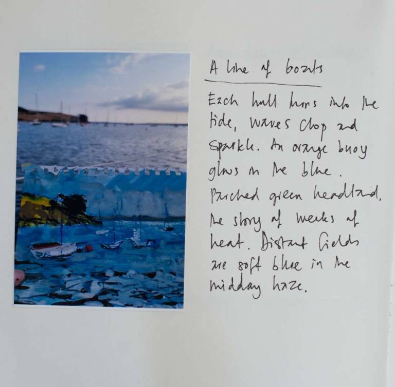 A line of boats - Sophie Velzian