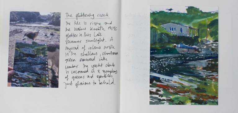 The glittering creek - Sophie Velzian