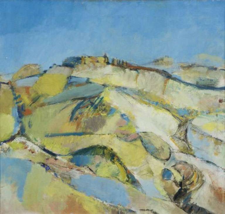 Massignano. Landscape in the Marche 1 Italy 1956 - Tom Cross