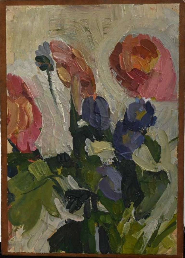 Pink Flowers 1957 - Tom Cross