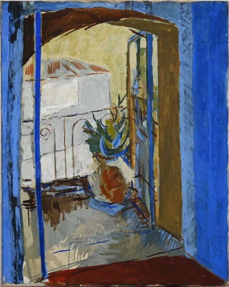 Balcony and Cactus, Biot 1958 - Tom Cross