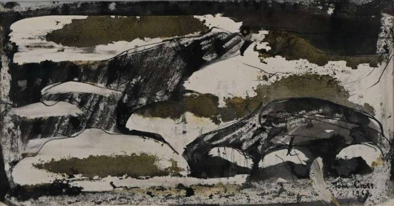 Cader Idris - Rocky Landscape 1963 - Tom Cross